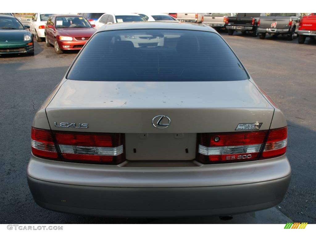 2000 ES 300 Sedan - Burnished Gold Metallic / Ivory photo #3