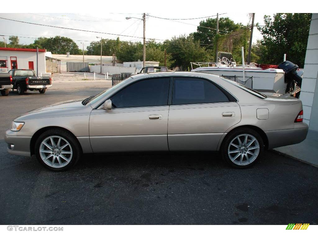 2000 ES 300 Sedan - Burnished Gold Metallic / Ivory photo #5