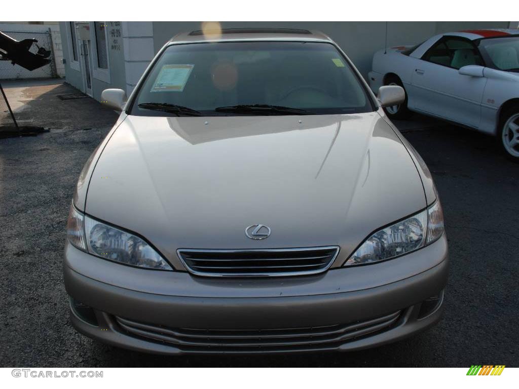 2000 ES 300 Sedan - Burnished Gold Metallic / Ivory photo #8
