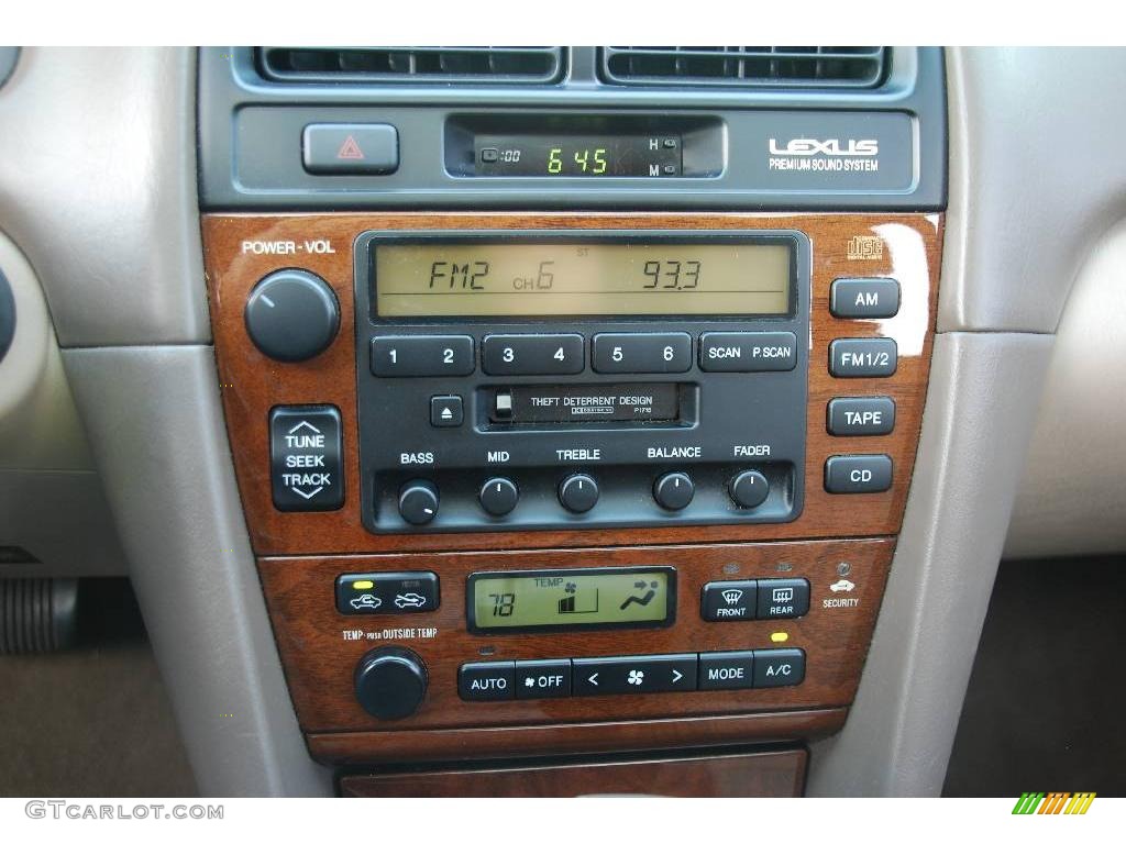 2000 ES 300 Sedan - Burnished Gold Metallic / Ivory photo #11