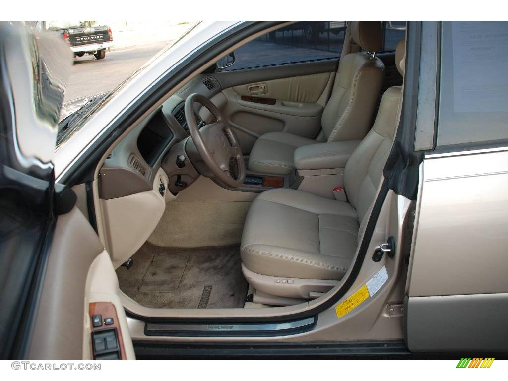 2000 ES 300 Sedan - Burnished Gold Metallic / Ivory photo #14