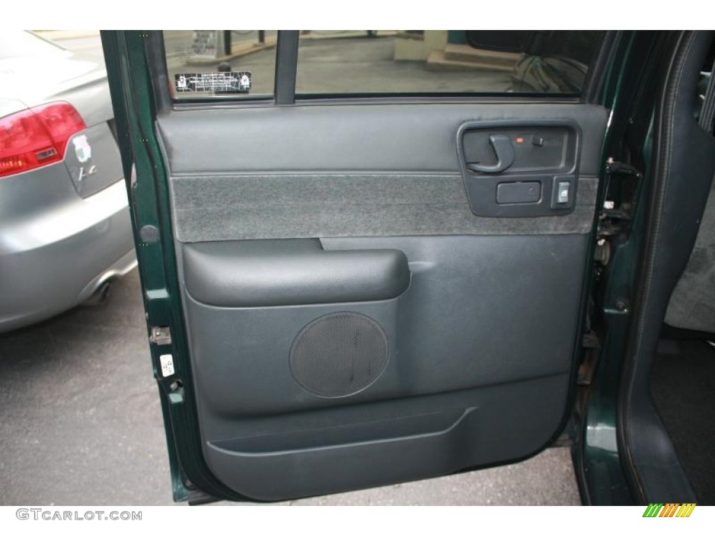 2002 S10 LS Crew Cab 4x4 - Forest Green Metallic / Graphite photo #13