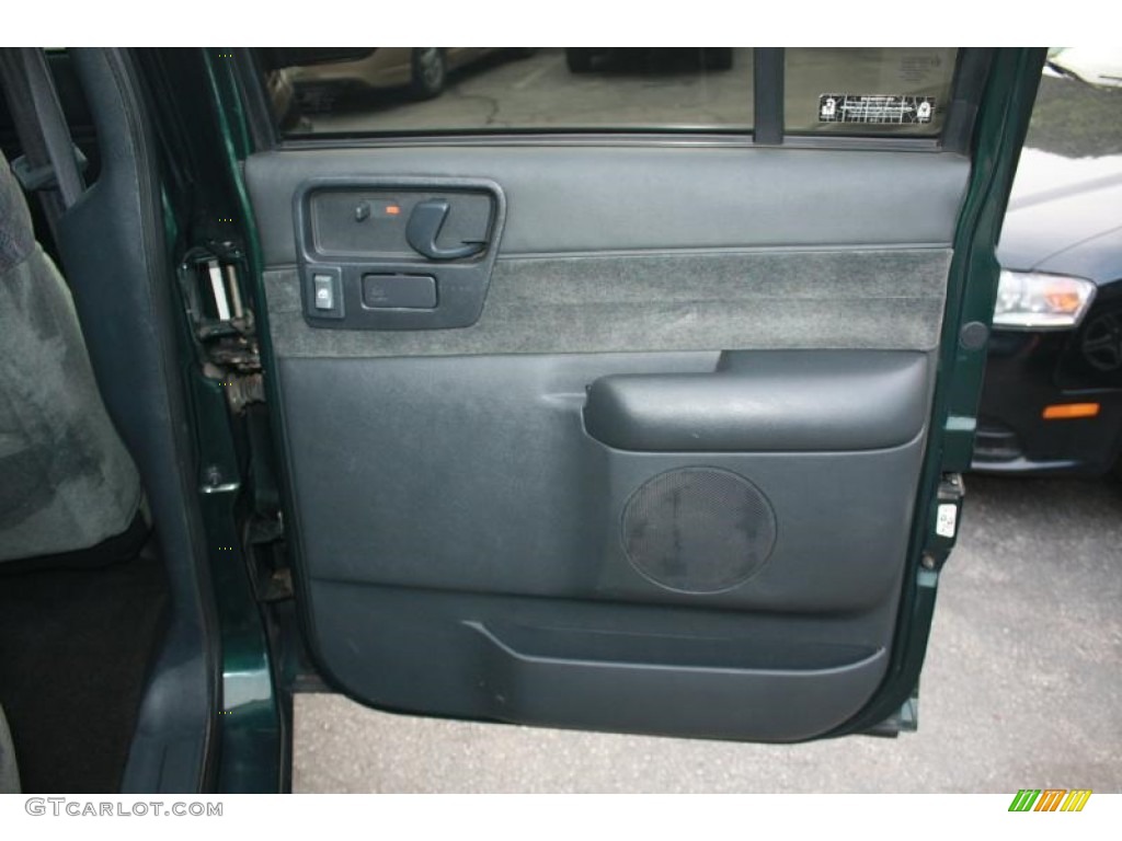 2002 S10 LS Crew Cab 4x4 - Forest Green Metallic / Graphite photo #16