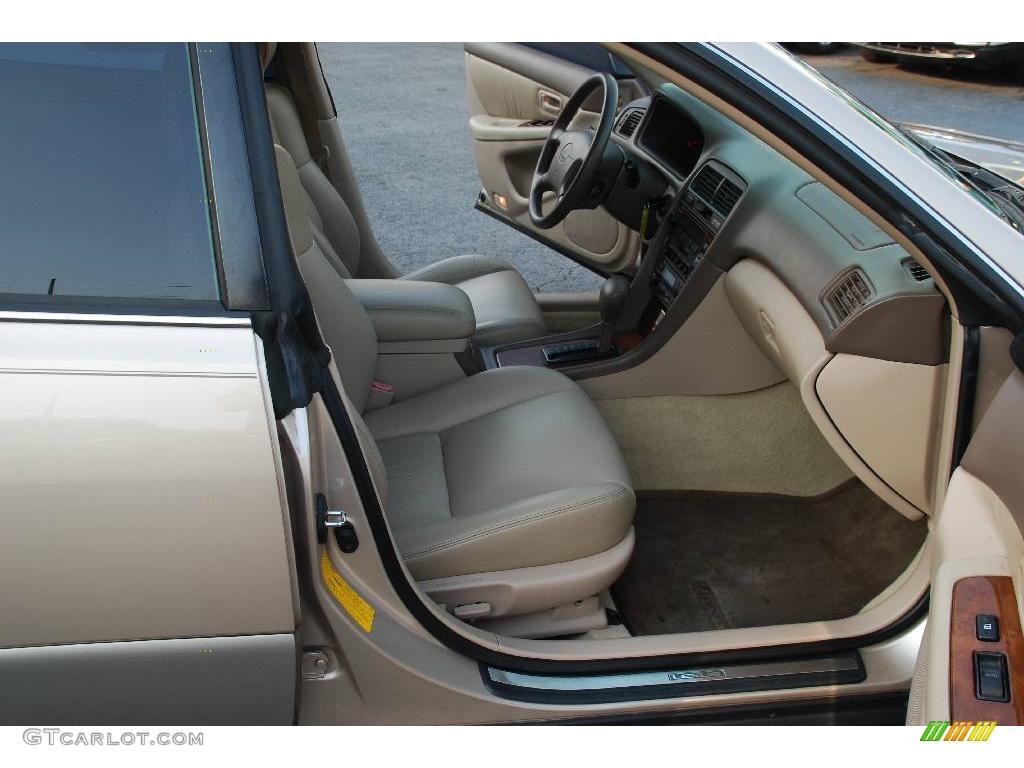 2000 ES 300 Sedan - Burnished Gold Metallic / Ivory photo #17