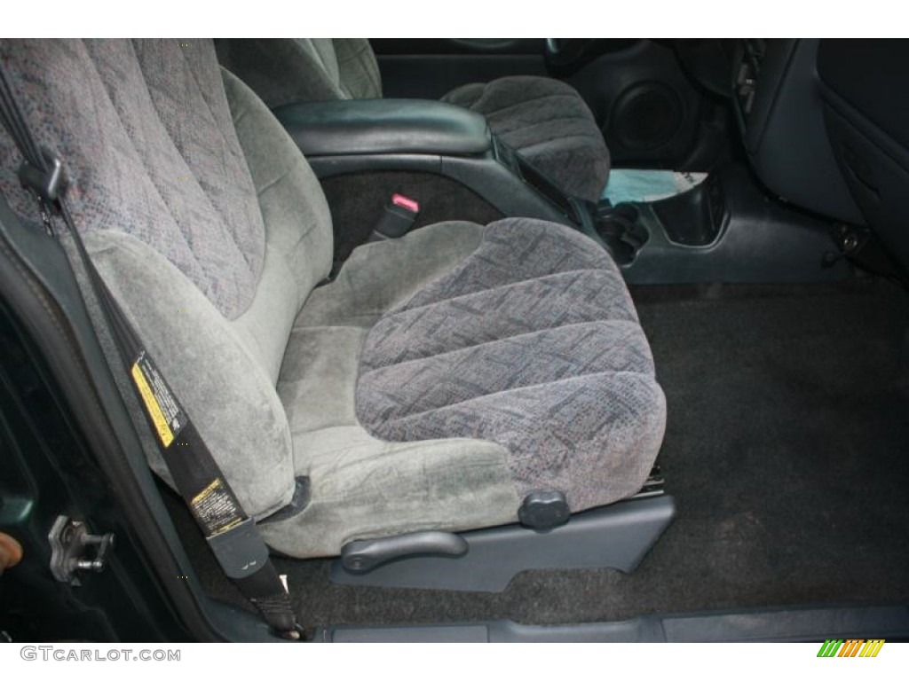 2002 S10 LS Crew Cab 4x4 - Forest Green Metallic / Graphite photo #22