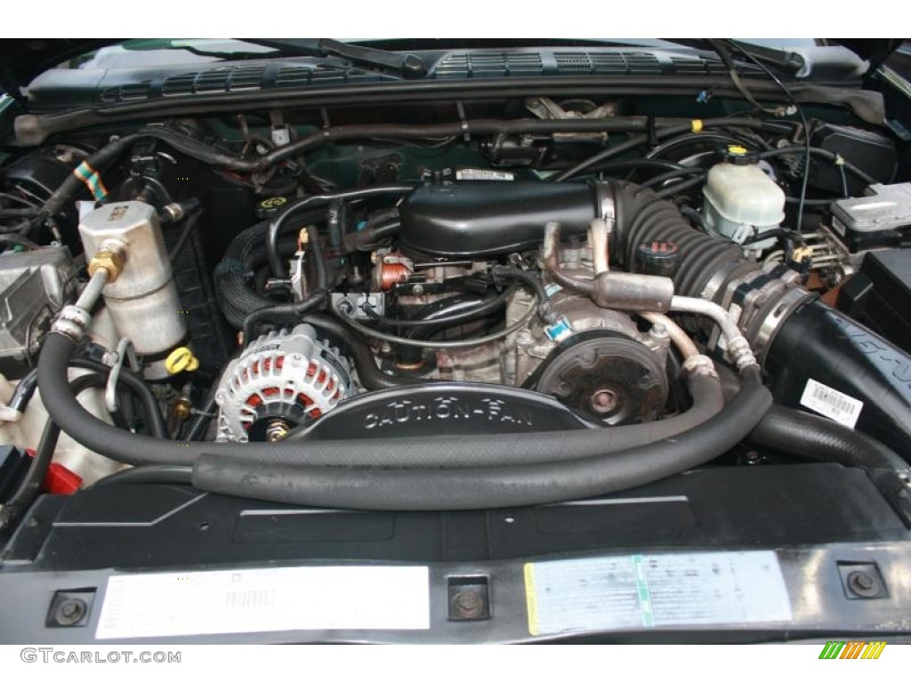 2002 S10 LS Crew Cab 4x4 - Forest Green Metallic / Graphite photo #24