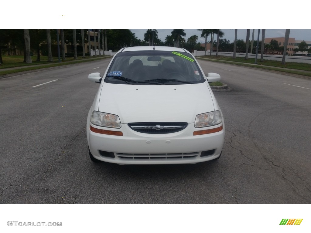2006 Aveo LS Hatchback - Summit White / Charcoal photo #8
