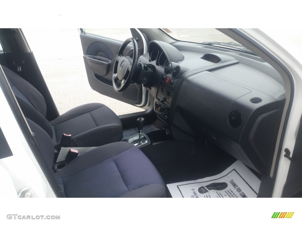 2006 Aveo LS Hatchback - Summit White / Charcoal photo #17