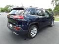 2016 True Blue Pearl Jeep Cherokee Limited  photo #9