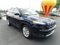 2016 True Blue Pearl Jeep Cherokee Limited  photo #11