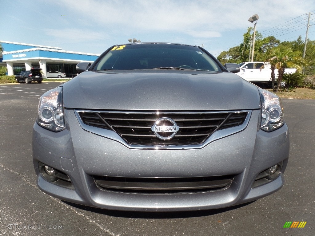 2012 Altima 2.5 S Coupe - Ocean Gray / Charcoal photo #13