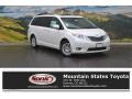 2016 Blizzard Pearl Toyota Sienna XLE Premium  photo #1