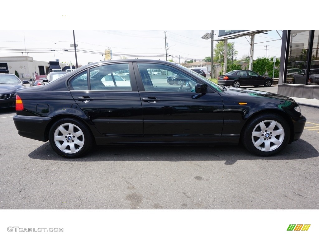 2005 3 Series 325i Sedan - Jet Black / Black photo #5