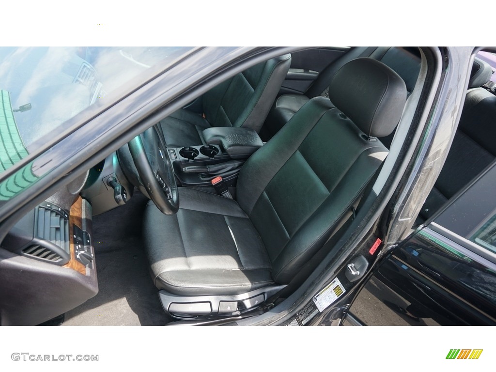 2005 3 Series 325i Sedan - Jet Black / Black photo #9