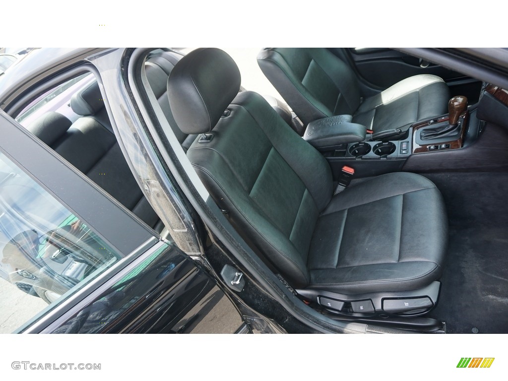 2005 3 Series 325i Sedan - Jet Black / Black photo #10