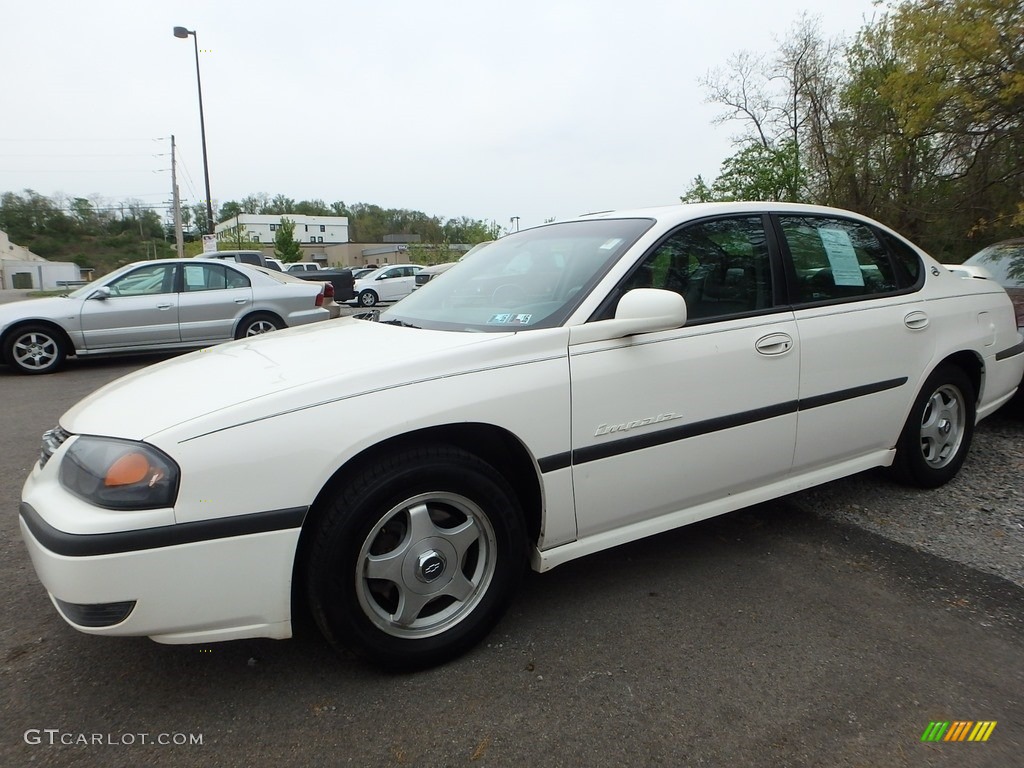 2002 Impala LS - White / Medium Gray photo #1