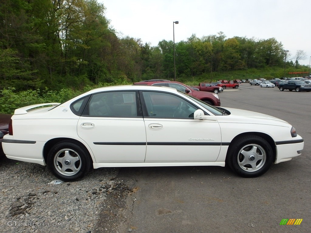 2002 Impala LS - White / Medium Gray photo #4