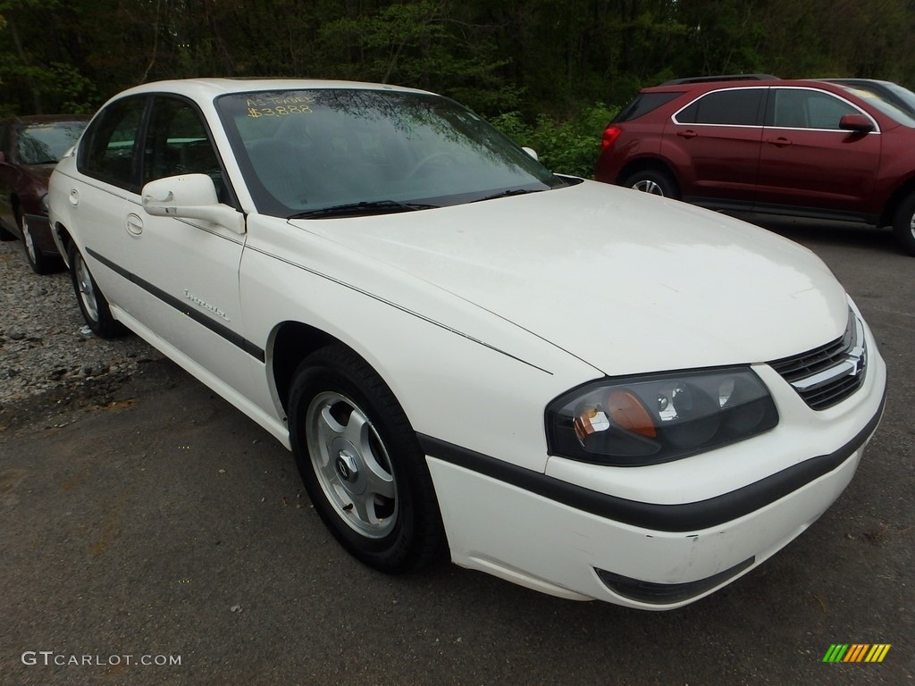 2002 Impala LS - White / Medium Gray photo #5