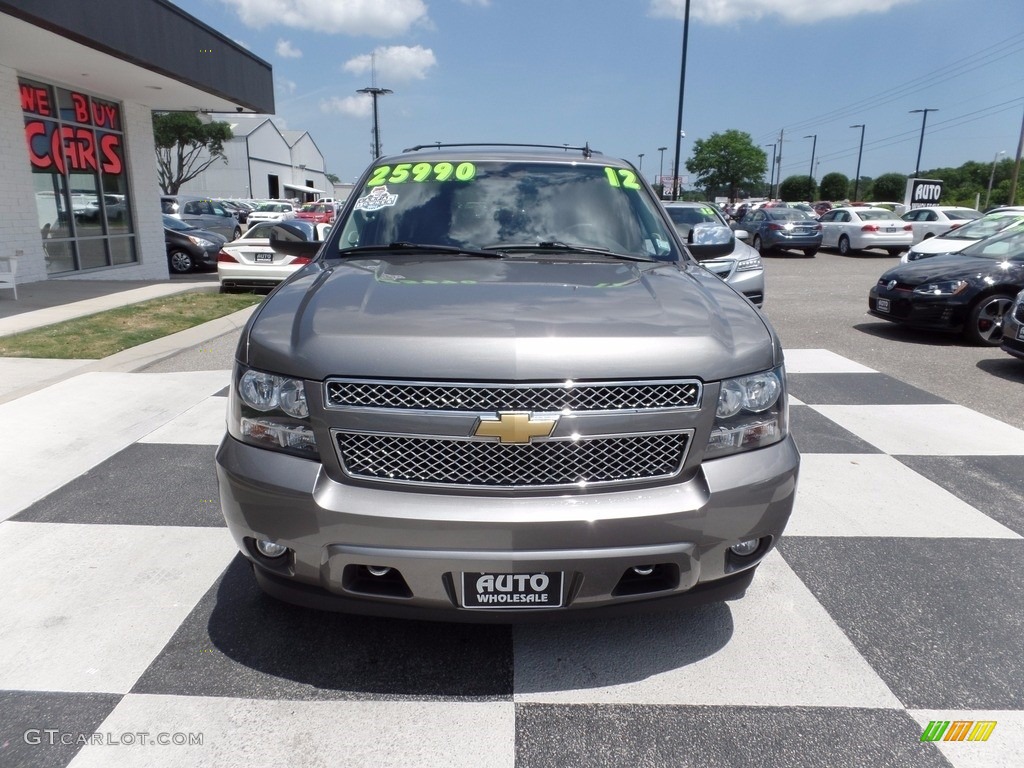 2012 Tahoe LS - Graystone Metallic / Ebony photo #2