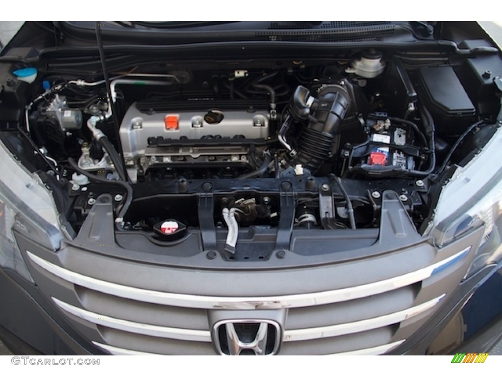 2012 CR-V LX - Crystal Black Pearl / Black photo #28