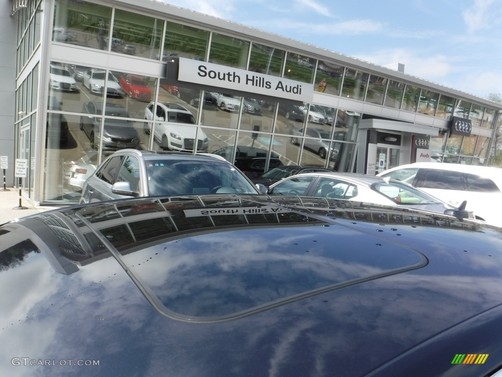 2016 A6 2.0 TFSI Premium Plus quattro - Moonlight Blue Metallic / Nougat Brown photo #3