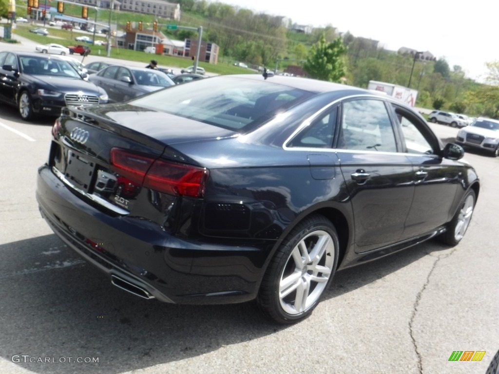 2016 A6 2.0 TFSI Premium Plus quattro - Moonlight Blue Metallic / Nougat Brown photo #10