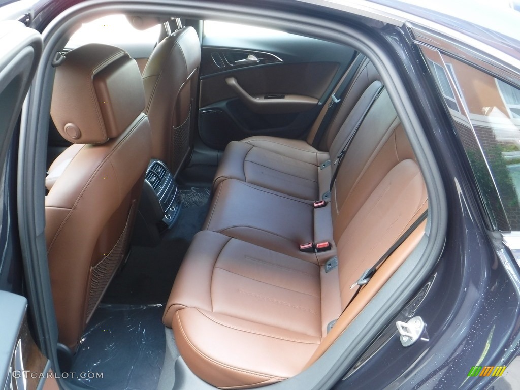 2016 A6 2.0 TFSI Premium Plus quattro - Moonlight Blue Metallic / Nougat Brown photo #32