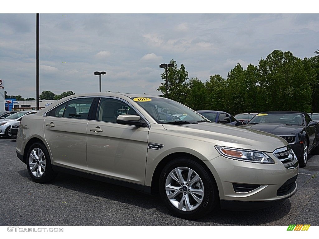 2011 Taurus SEL - Gold Leaf / Light Stone photo #1