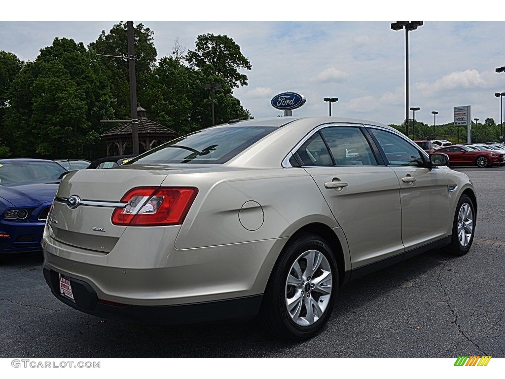 2011 Taurus SEL - Gold Leaf / Light Stone photo #3