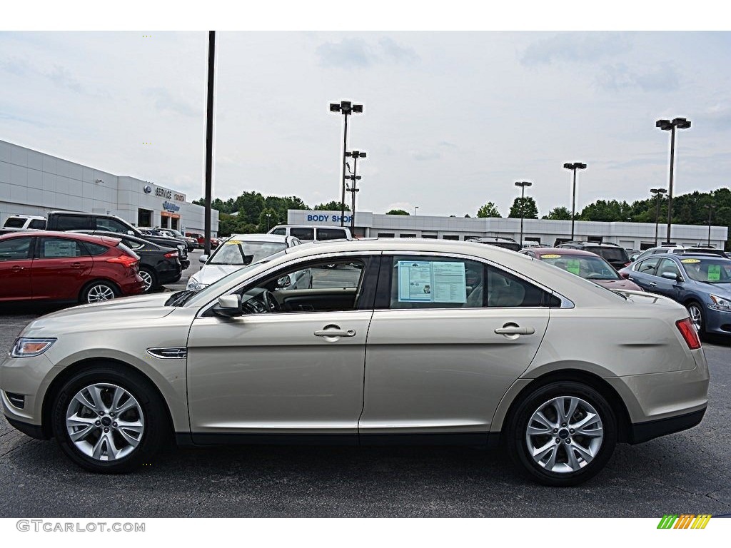 2011 Taurus SEL - Gold Leaf / Light Stone photo #6