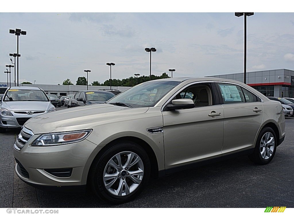 2011 Taurus SEL - Gold Leaf / Light Stone photo #7