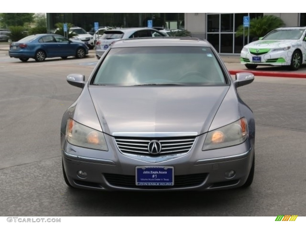 2008 RL 3.5 AWD Sedan - Lakeshore Silver Metallic / Ebony photo #2
