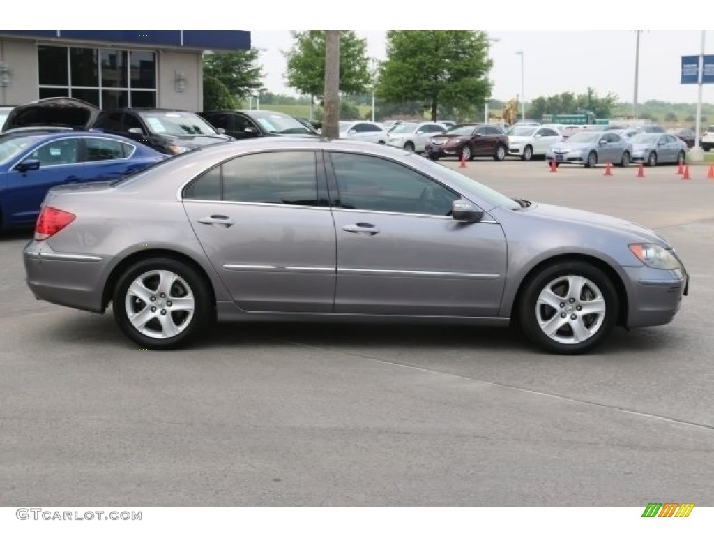 2008 RL 3.5 AWD Sedan - Lakeshore Silver Metallic / Ebony photo #8