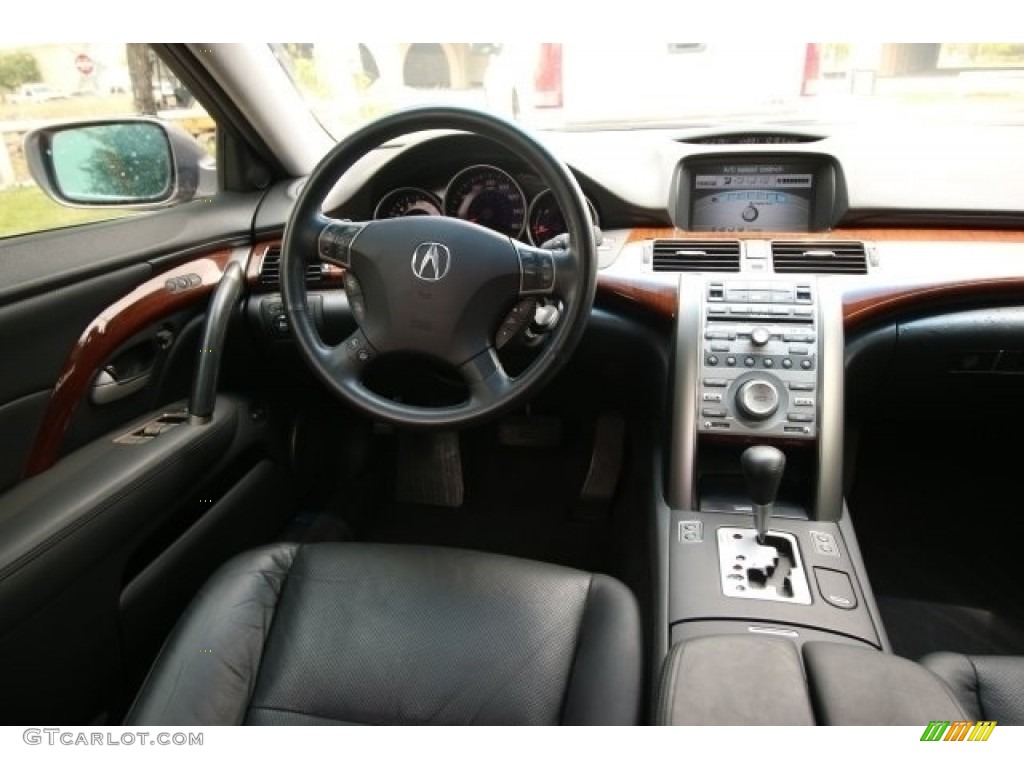 2008 RL 3.5 AWD Sedan - Lakeshore Silver Metallic / Ebony photo #9