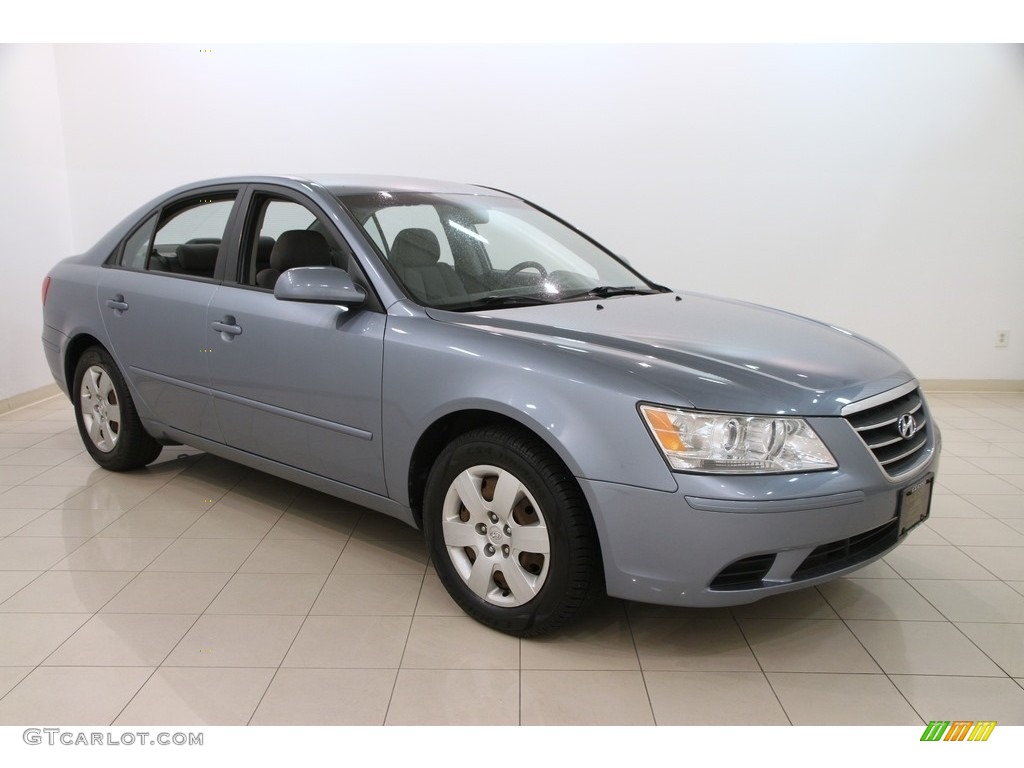 2010 Sonata GLS - Medium Silver Blue / Gray photo #1