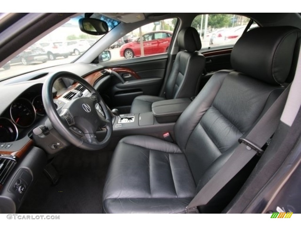 2008 RL 3.5 AWD Sedan - Lakeshore Silver Metallic / Ebony photo #21