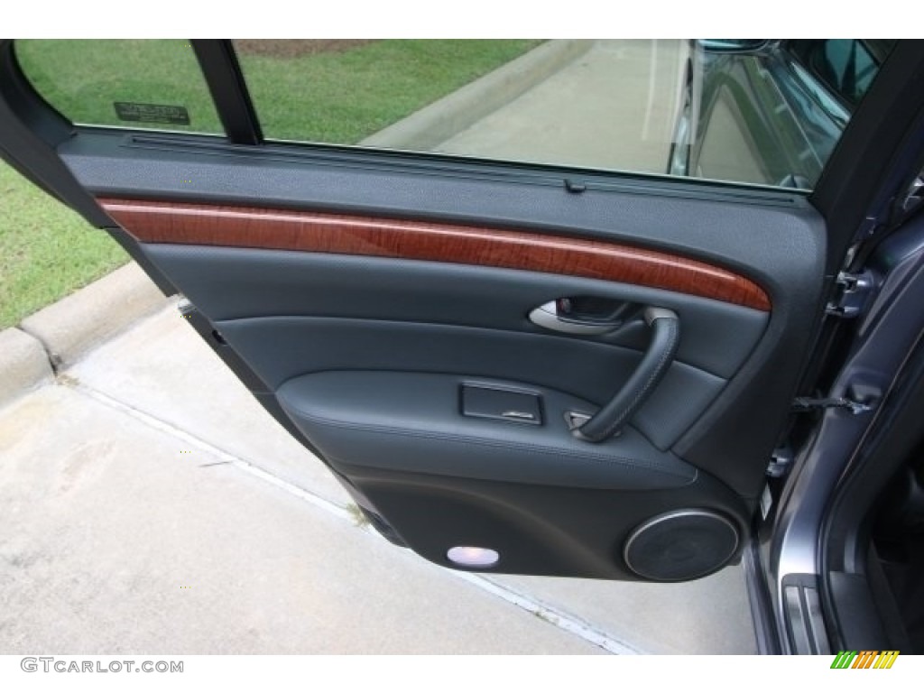 2008 RL 3.5 AWD Sedan - Lakeshore Silver Metallic / Ebony photo #22