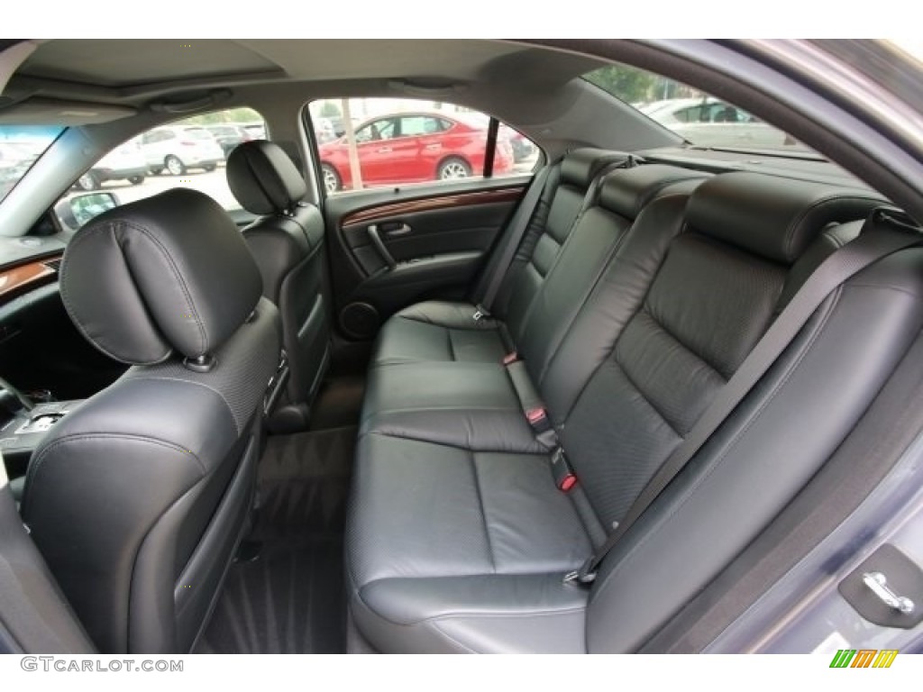 2008 RL 3.5 AWD Sedan - Lakeshore Silver Metallic / Ebony photo #23