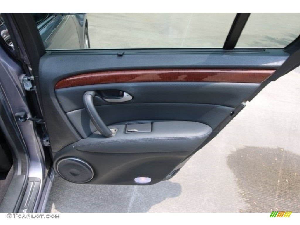 2008 RL 3.5 AWD Sedan - Lakeshore Silver Metallic / Ebony photo #25