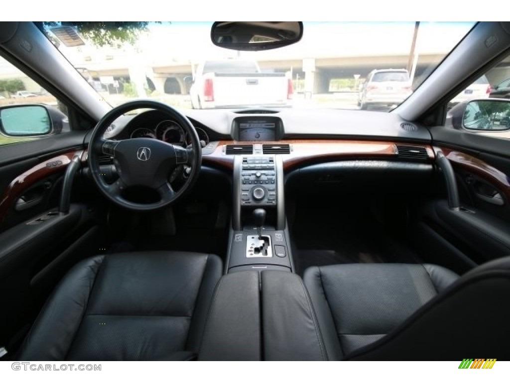 2008 RL 3.5 AWD Sedan - Lakeshore Silver Metallic / Ebony photo #30