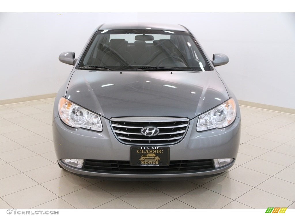 2010 Elantra GLS - Carbon Gray Mist / Black photo #2