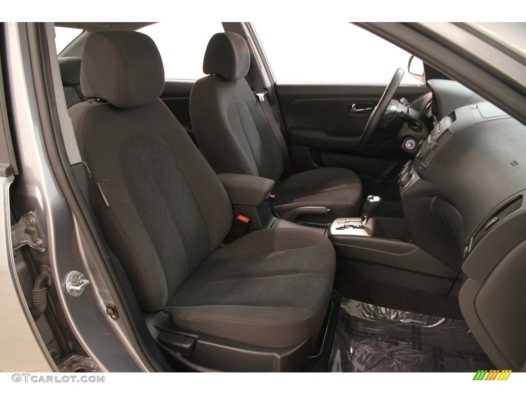 2010 Elantra GLS - Carbon Gray Mist / Black photo #11