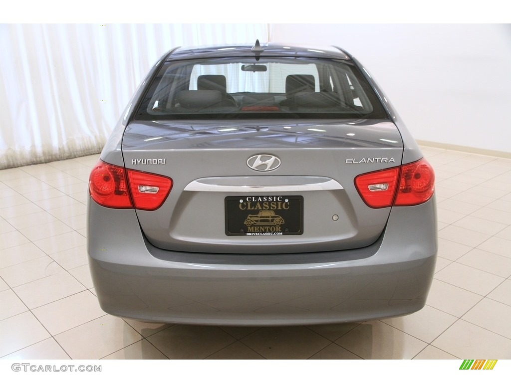 2010 Elantra GLS - Carbon Gray Mist / Black photo #14