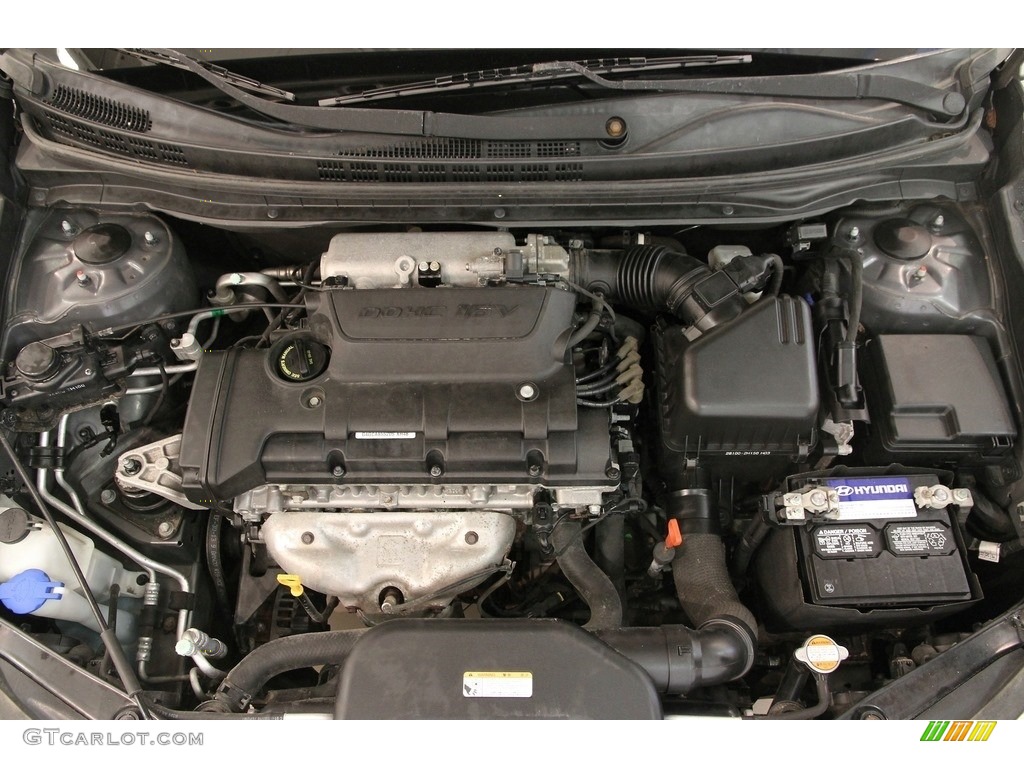 2010 Elantra GLS - Carbon Gray Mist / Black photo #15