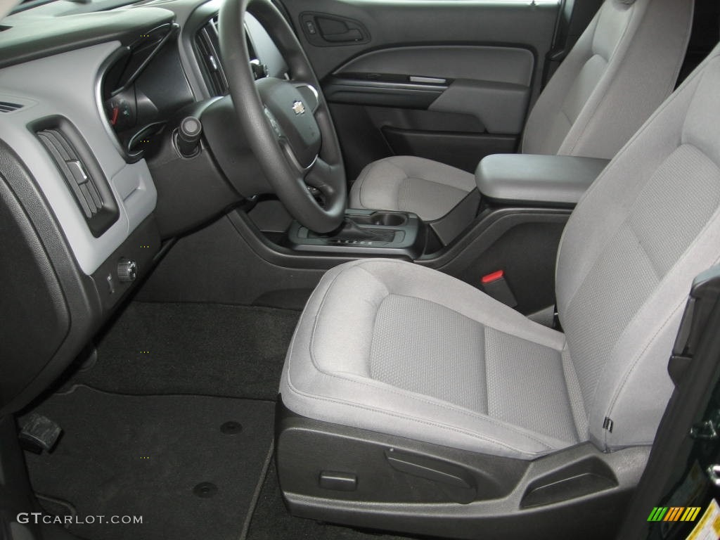 2016 Colorado WT Extended Cab - Rainforest Green Metallic / Jet Black/Dark Ash photo #8