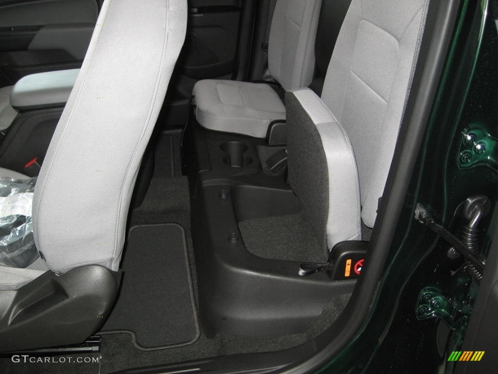 2016 Colorado WT Extended Cab - Rainforest Green Metallic / Jet Black/Dark Ash photo #10