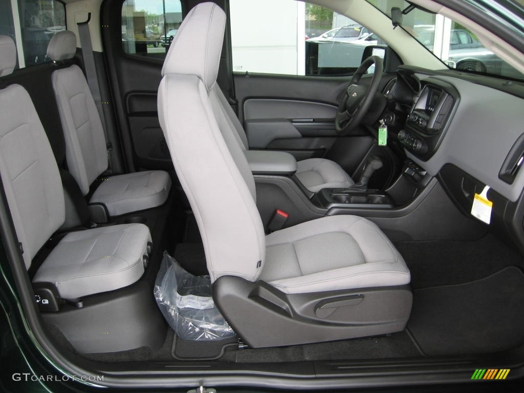 2016 Colorado WT Extended Cab - Rainforest Green Metallic / Jet Black/Dark Ash photo #11