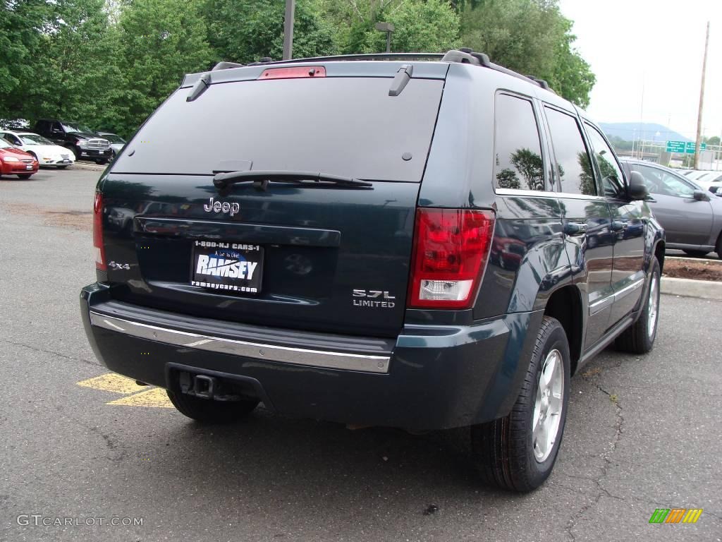 2005 Grand Cherokee Limited 4x4 - Deep Beryl Green Pearl / Dark Khaki/Light Graystone photo #4