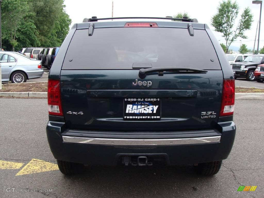 2005 Grand Cherokee Limited 4x4 - Deep Beryl Green Pearl / Dark Khaki/Light Graystone photo #5