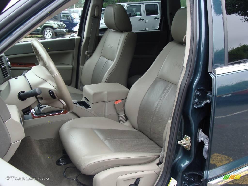 2005 Grand Cherokee Limited 4x4 - Deep Beryl Green Pearl / Dark Khaki/Light Graystone photo #11